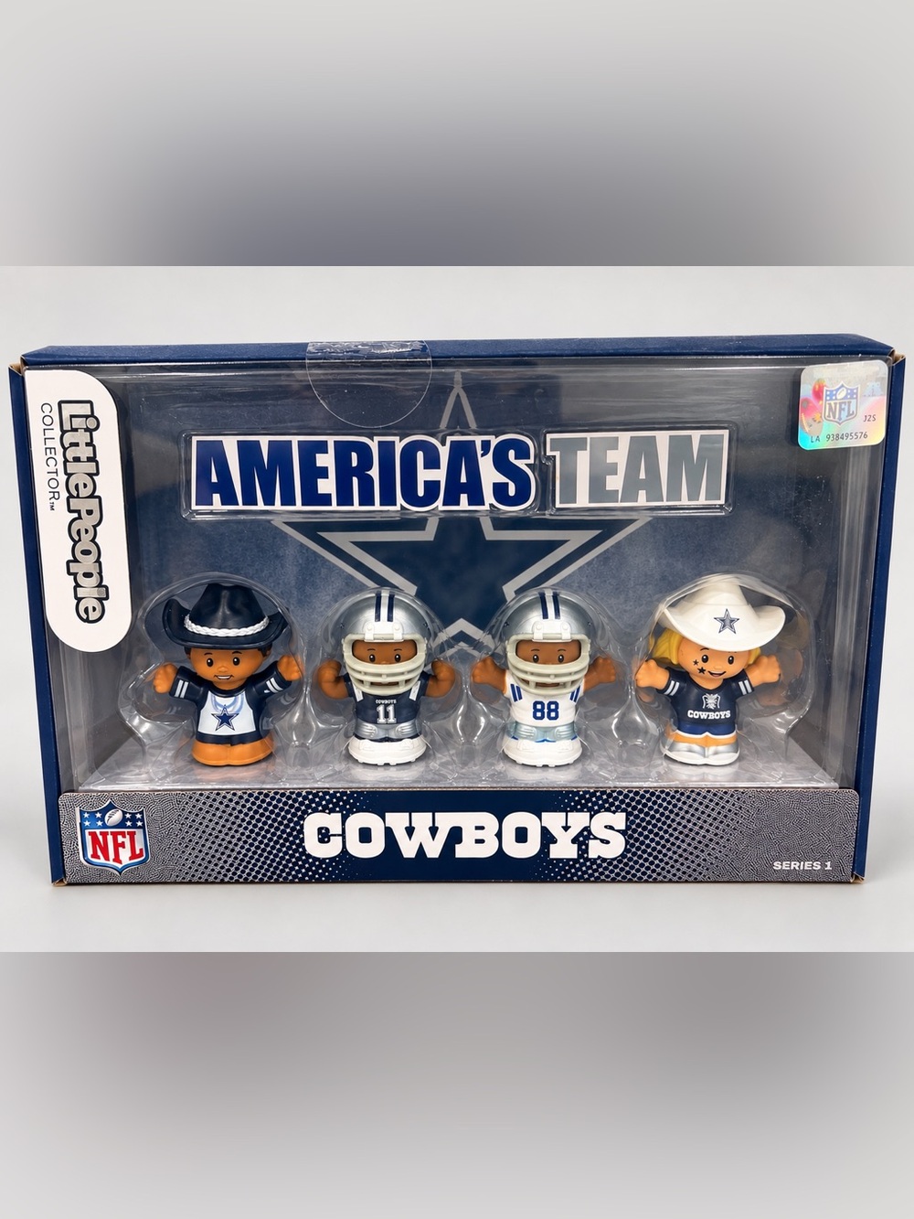 Mattel Cowboys Figure Pack - Navy Blue & White